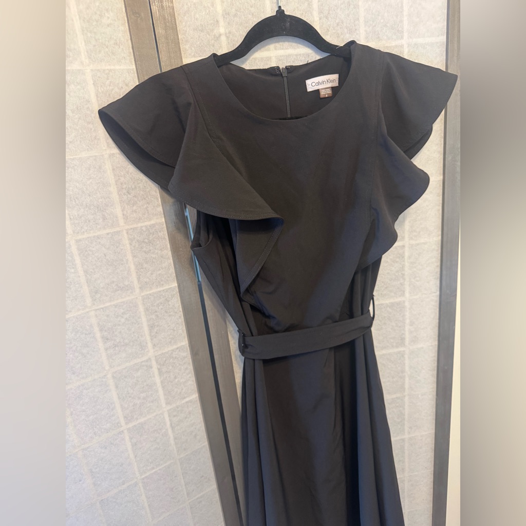 Calvin Klein Sheath Midi Dress For Cocktail